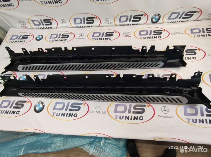 Пороги BMW X6 (F16) 14-18г