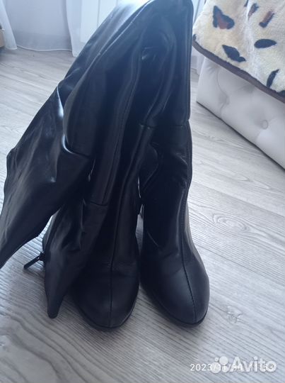 Сапоги ботфорты зимние женские 39 новые