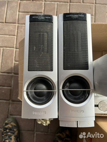 Домашний кинотеатр philips. Видик кассетный. DVD