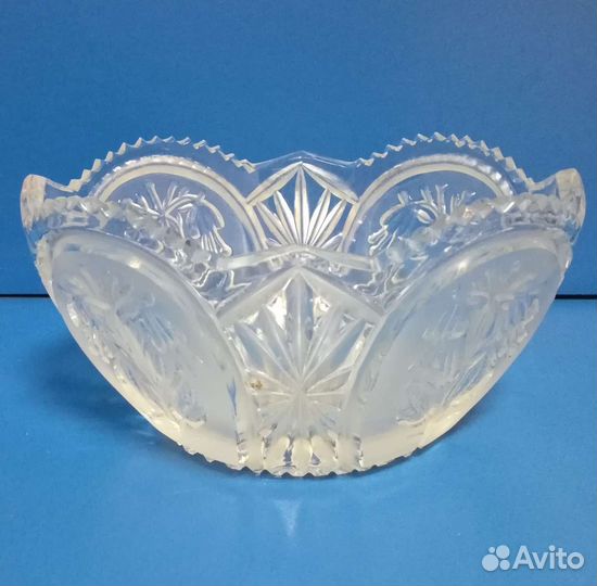 Вазочки хрустальные