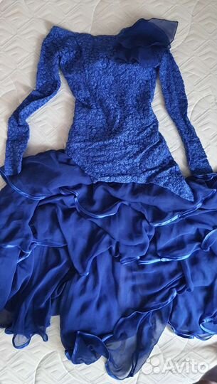 Стандарт Ю-1 синее платье