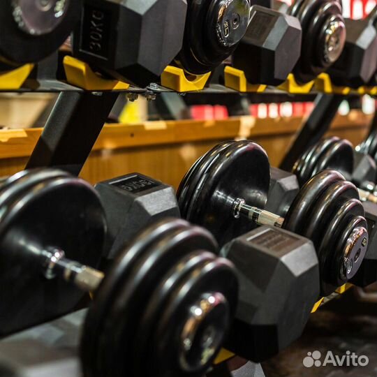 Гантельный ряд basic (шаг 2,5 кг, 10 пар) profi-FI