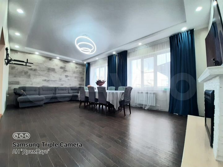 Дом 124,8 м² на участке 9 сот.