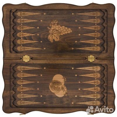 Нарды+шашки mirzoyan резные 