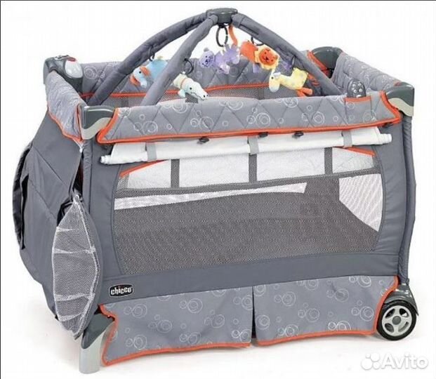 Манеж Chicco Lullaby LX Vega большой (был в экспл)
