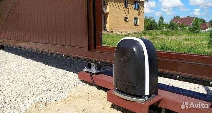 Ворота откатные с монтажом