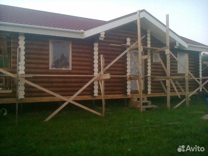 Отделка срубов