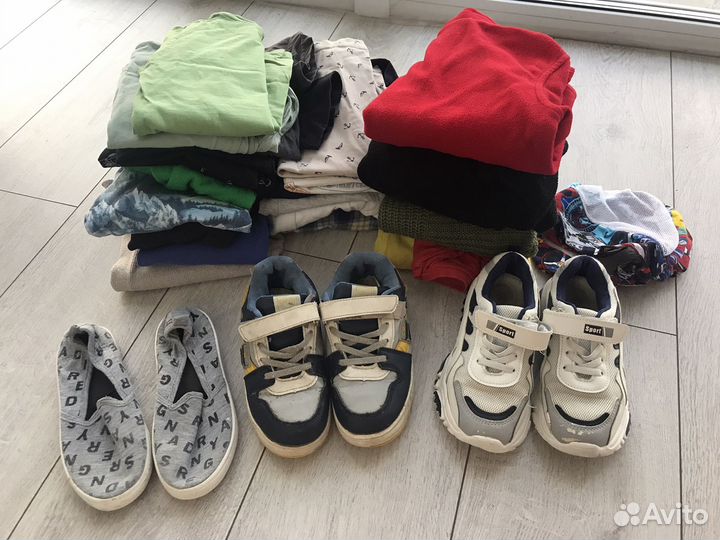 Вещи пакетом на мальчика 5/6 лет