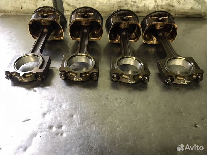 Поршень+шатун LF Aoda L8 Qqdb Mazda Ford 1.8-2.0