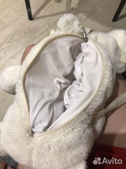 Рюкзак плюшевый медведь