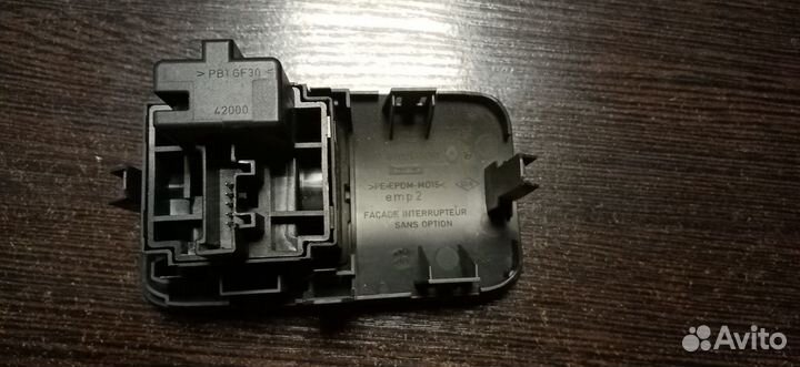 Блок регулировки фар салонный рено меган 2