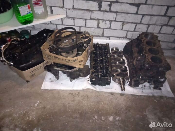 Двигатель 120/163 в разобранном виде prado 120