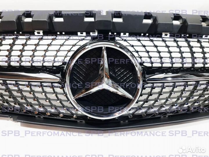 Mercedes CLA C117 13-16 решетка Diamond