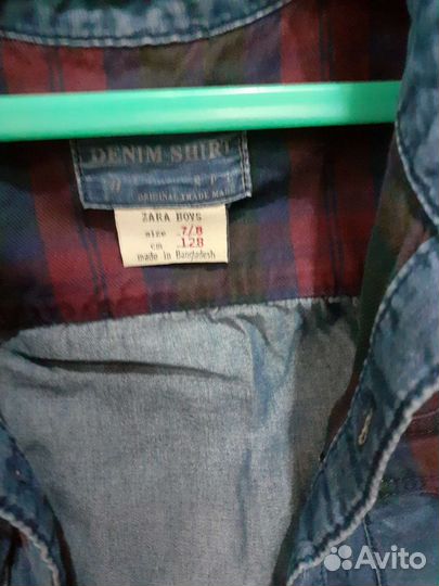 Джинсовая рубашка