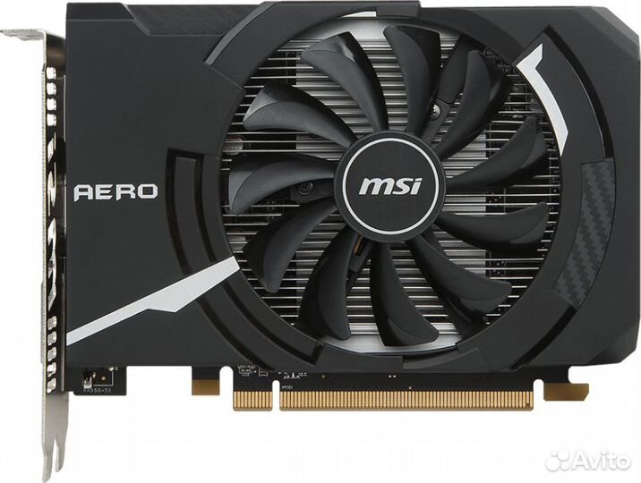 AMD Radeon RX 550 MSI PCI-E 4096Mb (RX 550 aero IT