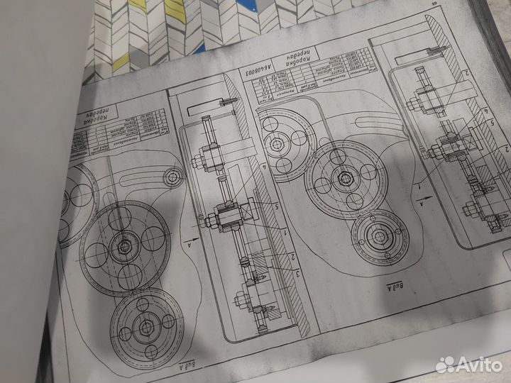 Альбом запчастей, паспорт на токарный 1а64,дип500