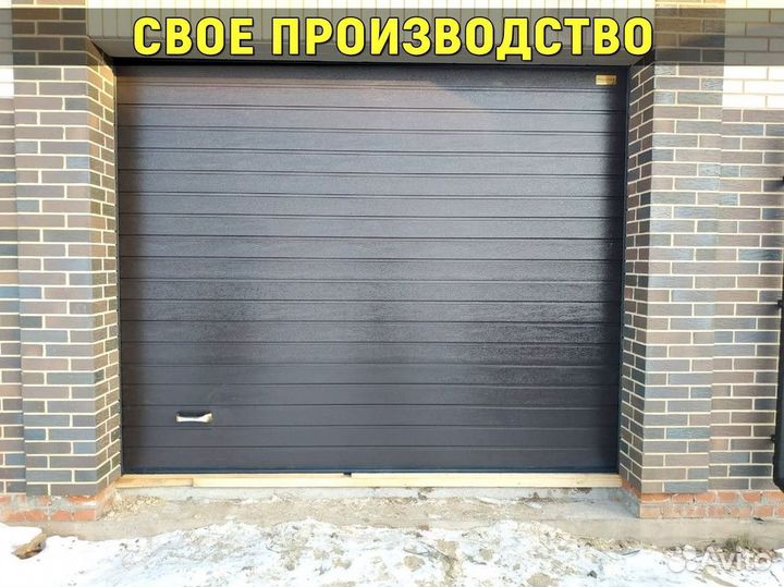 Ворота гаражные металлические с доставкой
