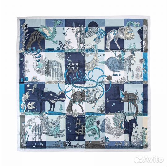 Платок новый в стиле Hermes