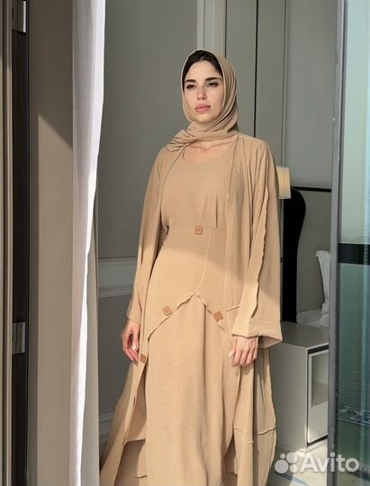 Комплект-4ка. Абая мусульманская. ОАЭ