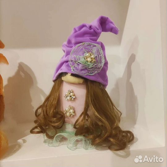 Гном, новогодние мешочки