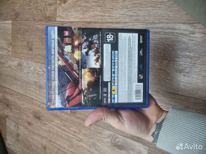 Battlefield 1 ps4 диск
