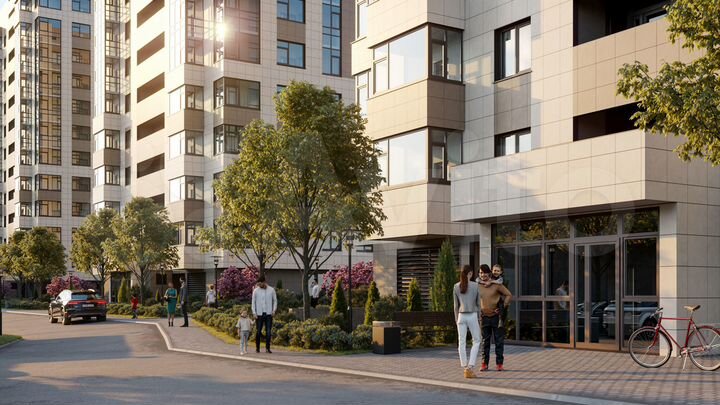 1-к. квартира, 37 м², 7/12 эт.