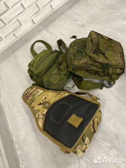 Тактический рюкзак через плечо