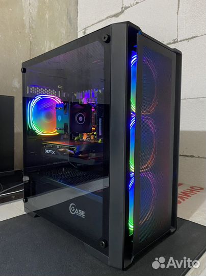 Игровой пк Intel 8 ядер, RX 580 8Gb, 16Gb, SSD