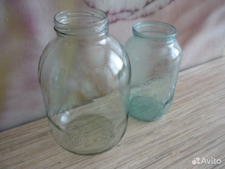 Банки стеклянные 3л., 2л., 1.5л
