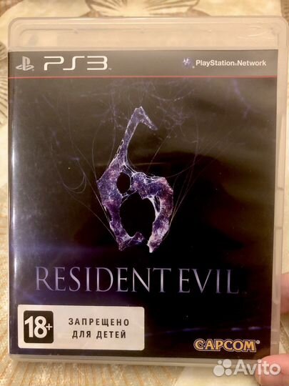 RE6 игра для ps3