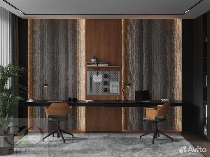 3D Гипсовые панели скала Премиум качество