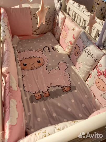 Бортики в кроватку