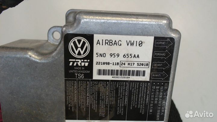 Блок управления airbag Volkswagen Passat CC, 2012
