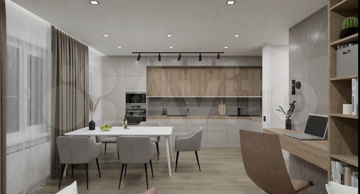 3-к. квартира, 102,2 м², 2/4 эт.