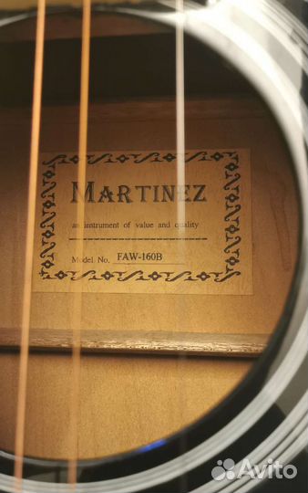 Акустическая гитара martinez