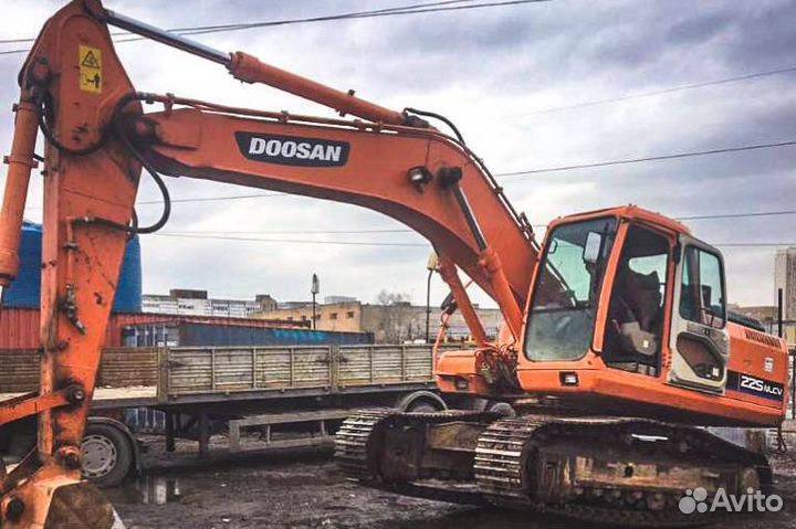 Гусеничный экскаватор Doosan габарит. 1,2 куб