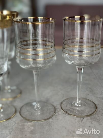 Фужеры СССР хрусталь