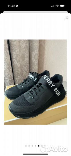 Кроссовки burberry