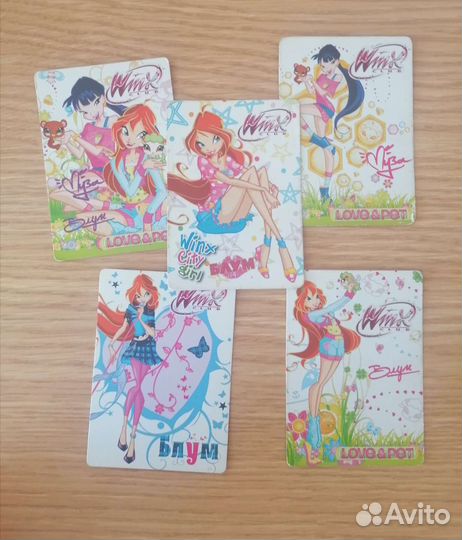 Карточки винкс (winx)