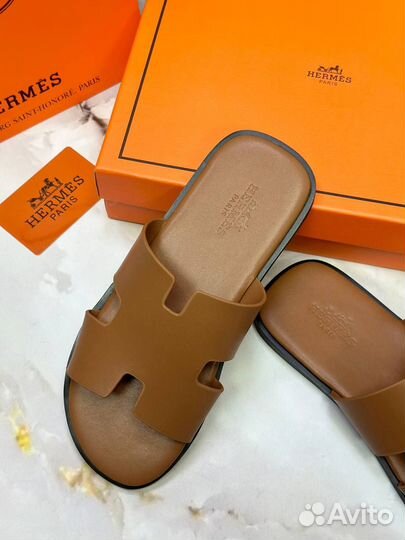 Шлепки Сланцы Hermes женские Размер 36-40