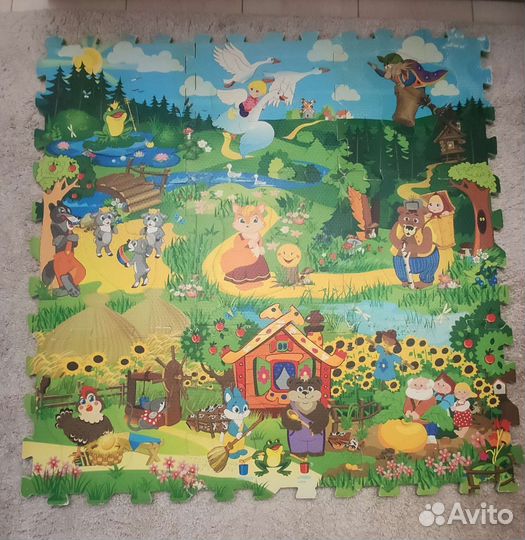 Коврик пазл