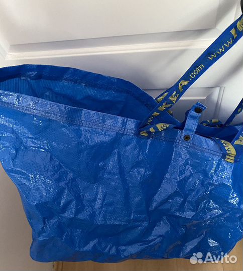 Сумка синяя новая IKEA икеа