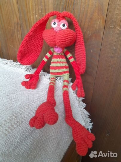 Вязаные игрушки ручной работы