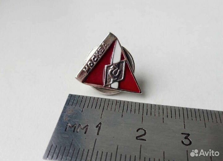 Знак, значок серебро 925. Спартак. Футбольный клуб