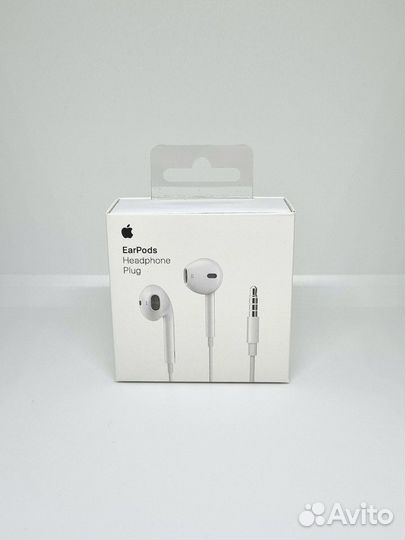 Наушники Apple EarPods с разъёмом 3.5mm (новые)
