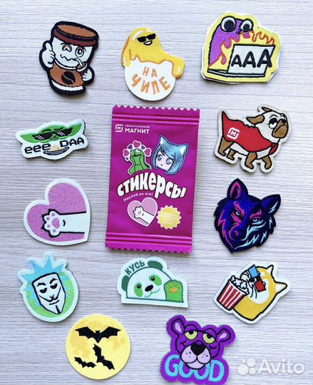 Нашивка стикерсы стикеры магнит