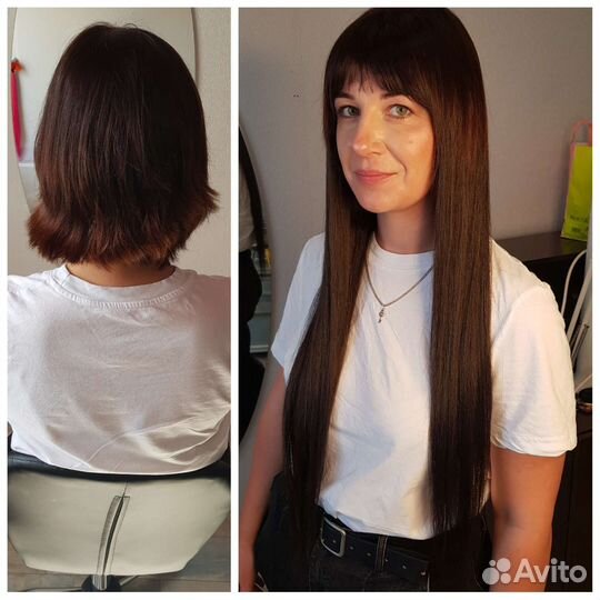 Наращивание биопротеиновые волосы на микрокапсулы