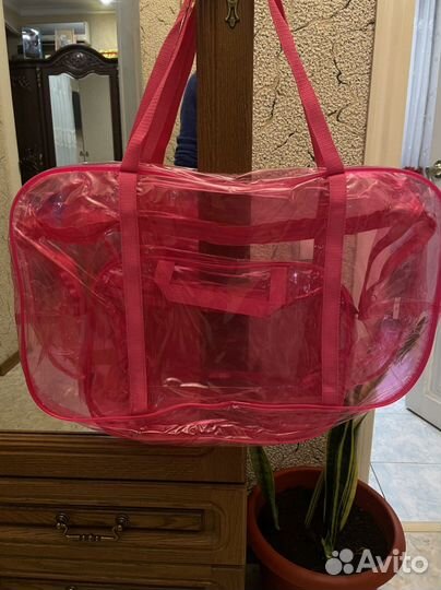 Сумка в роддом тонированная