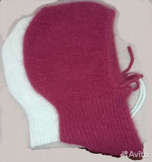 Капор женский вязаный