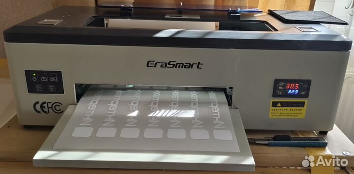 DTF принтер и печка с прессом